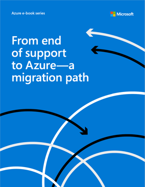 from end of support to azure a path cover page