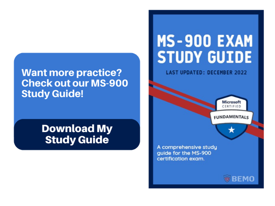 MS-900 PDF Demo