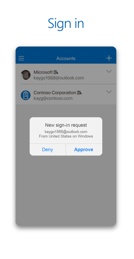 Microsoft Authenticator App Login