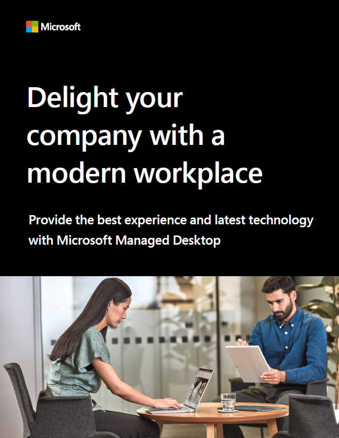 Microsoft Managed Desktop ebook cover