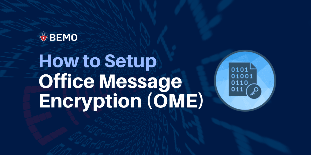 setup office message encryption