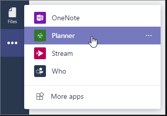 Planner App in Teams