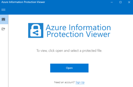 Azure information protection