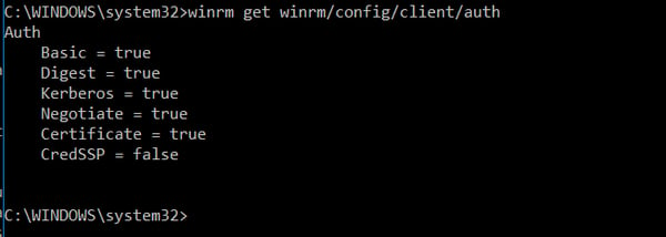 Office Message Encrpytion - WinRM Config