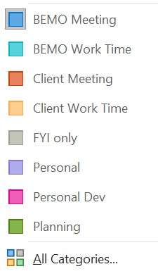 How to plan in outlook