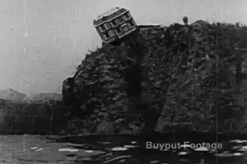 House on a cliff