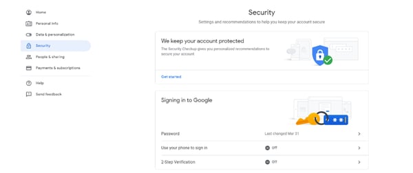 gmail_portal_security_tab
