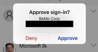 Microsoft authenticator approve sign-in