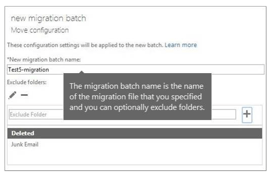 new batch migration