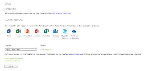 office 365 portal