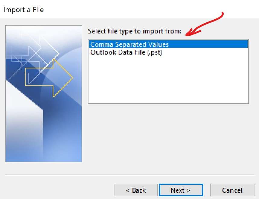 import contacts 2