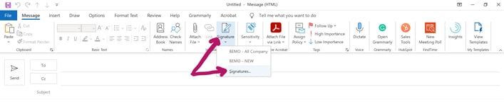 Outlook signatures 2