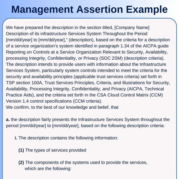 soc2 report examples