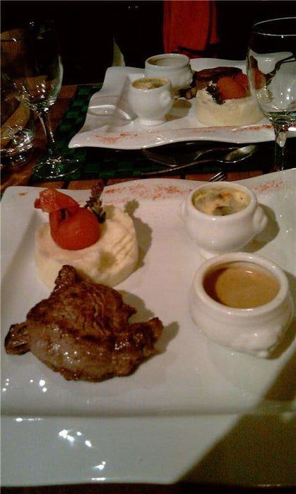 3 Michelin star dinner
