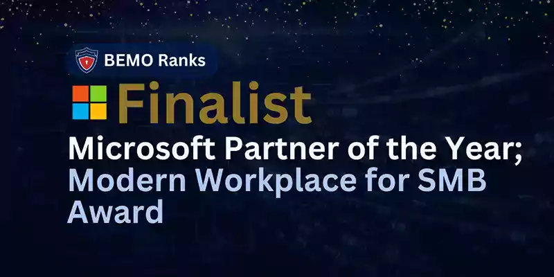 BEMO Named Finalist for Microsoft's 2022 Partner of the Year Awards!