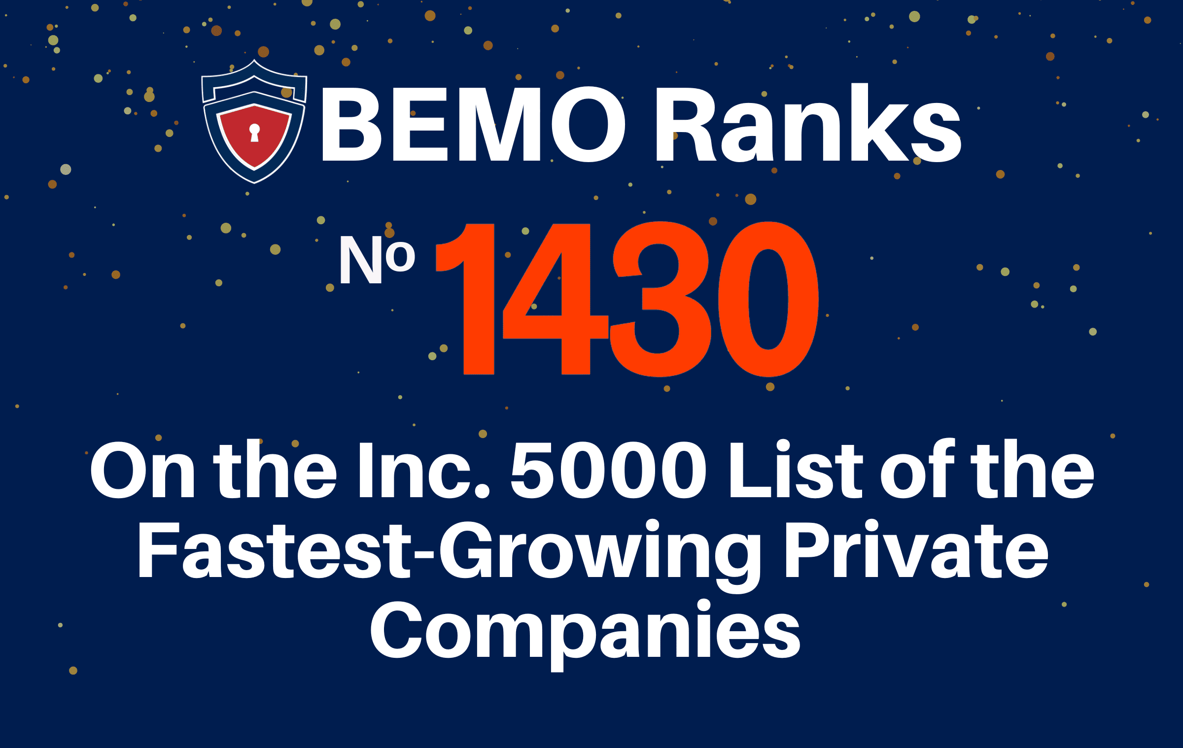 BEMO Ranks No. 1430 on the Inc. 5000 List