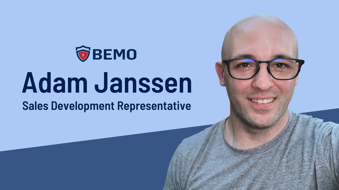 BEMO Welcomes Their Next Hire of 2022, Adam Janssen