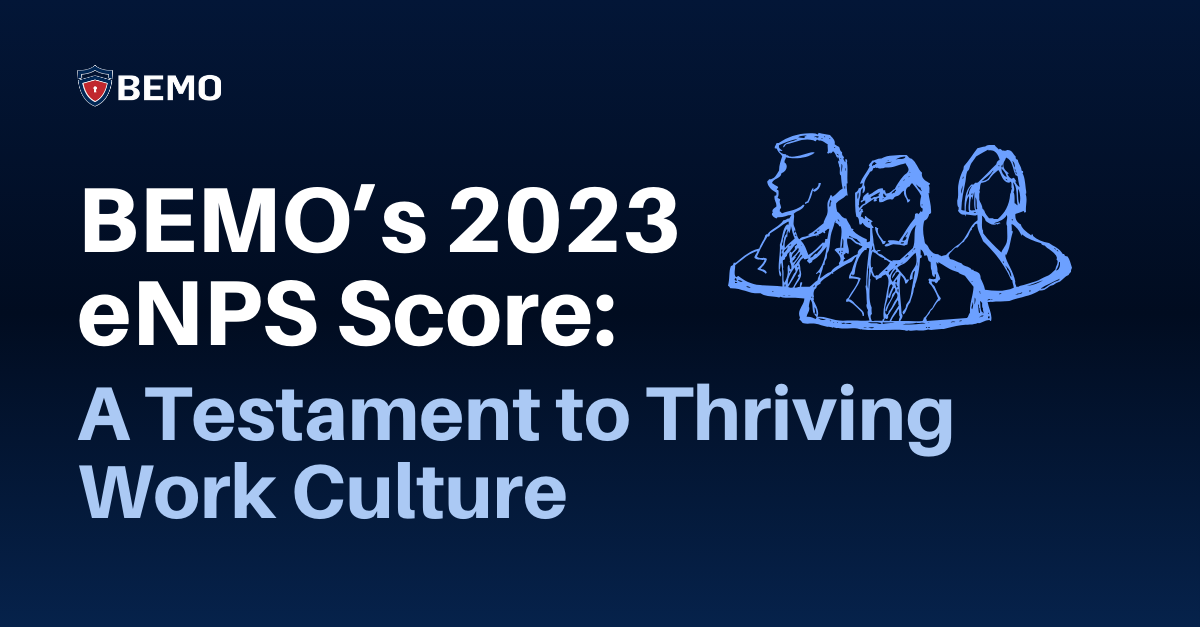 BEMO's 2023 eNPS Score: A Testament to Thriving Work Culture