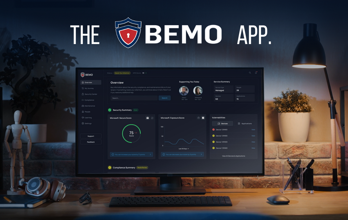 Meet the BEMO App: Revolutionizing Security and Compliance for SMBs