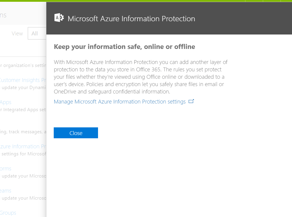 office 365 message encryption portal