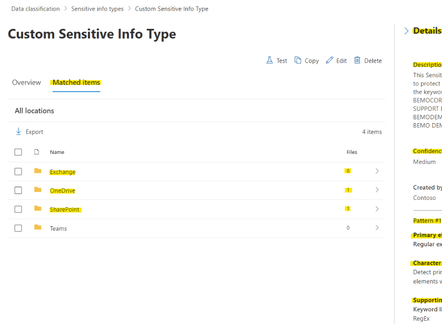 Explore the configuration details