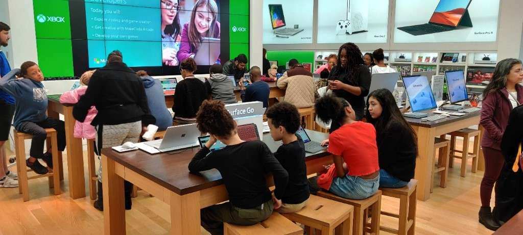 Microsoft in-store classes