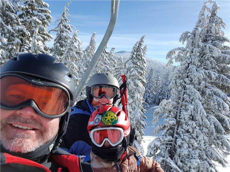 Skiing